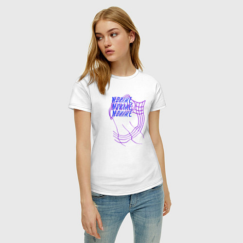 Женская футболка NONAME / Белый – фото 3