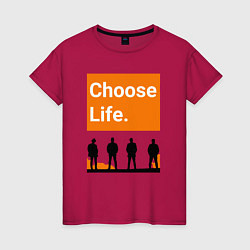 Женская футболка Choose Life