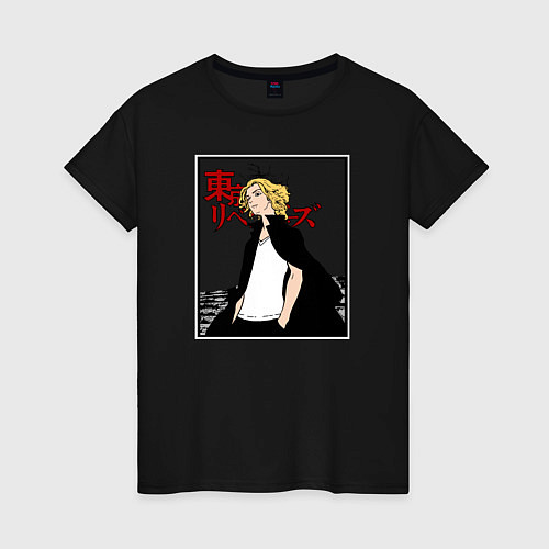 Женская футболка Токийские мстители / Черный – фото 1