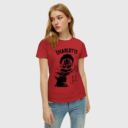 Женская футболка Шарлотта Катакури One Piece / Красный – фото 3