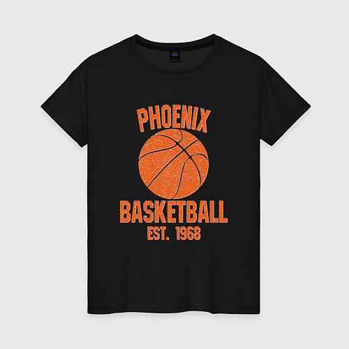 Женская футболка Phoenix Basketball / Черный – фото 1