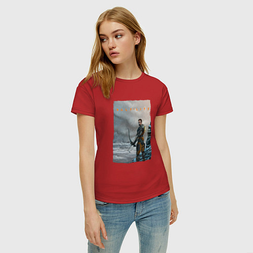 Женская футболка ФРИМАН ХАЛФ-ЛАЙФ Z / Красный – фото 3