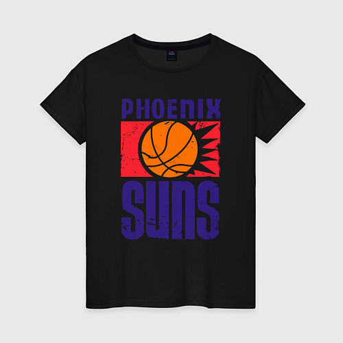Женская футболка Phoenix Suns / Черный – фото 1