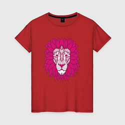 Женская футболка Pink Lion