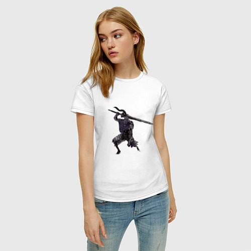 Женская футболка Artorias / Белый – фото 3