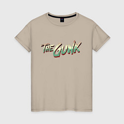 Футболка хлопковая женская The Gunk, цвет: миндальный