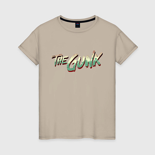 Женская футболка The Gunk / Миндальный – фото 1