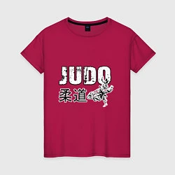 Футболка хлопковая женская Style Judo, цвет: маджента