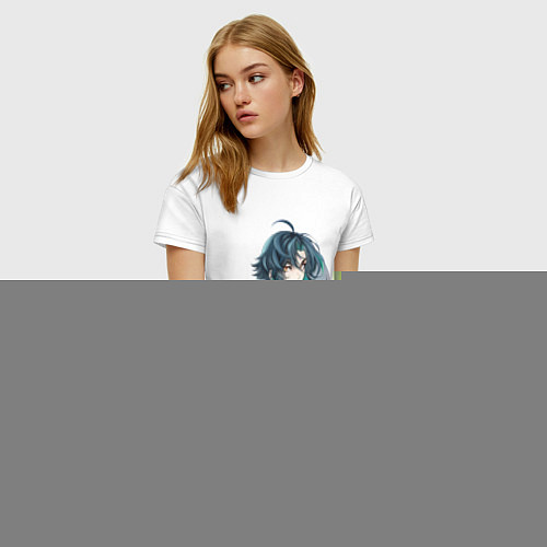 Женская футболка Пришествие Сяо / Белый – фото 3