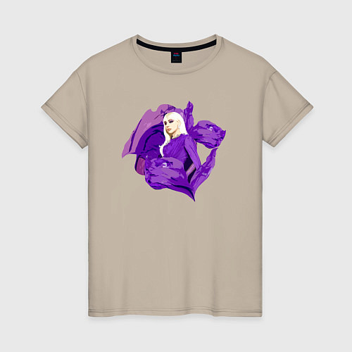 Женская футболка Iris Gaga / Миндальный – фото 1