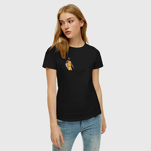 Женская футболка Леброн ЛА Лейкерс / Черный – фото 3