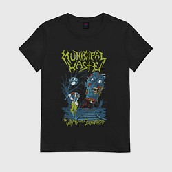 Футболка хлопковая женская The wrath of the severed head, цвет: черный