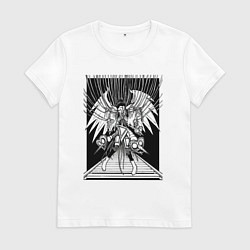 Футболка хлопковая женская Deltarune Vol 13, цвет: белый