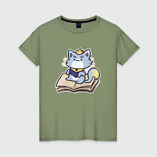 Женская футболка The Magical Cat Yuumi / Авокадо – фото 1