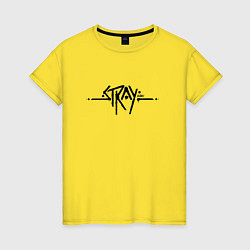 Женская футболка Stray Logo