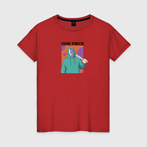 Женская футболка ГОПОЗОРО / Красный – фото 1