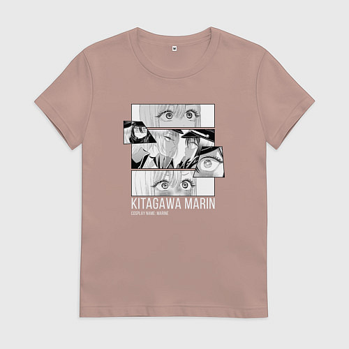 Женская футболка Black Lobelia / Пыльно-розовый – фото 1