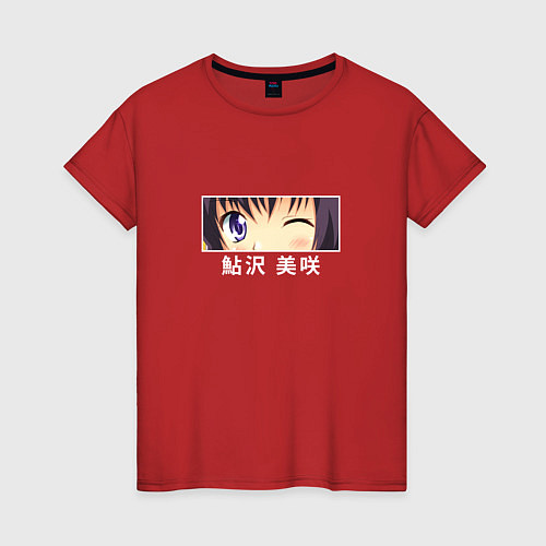Женская футболка Сацуки Хёдо / Красный – фото 1