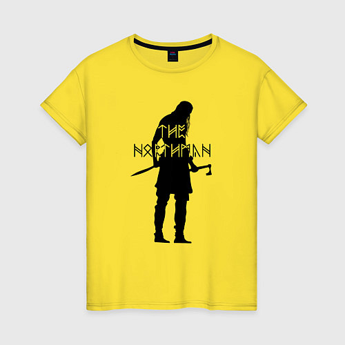 Женская футболка The Northman Viking / Желтый – фото 1
