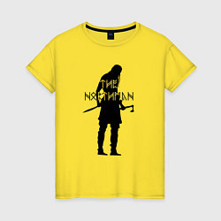 Футболка хлопковая женская The Northman Viking, цвет: желтый