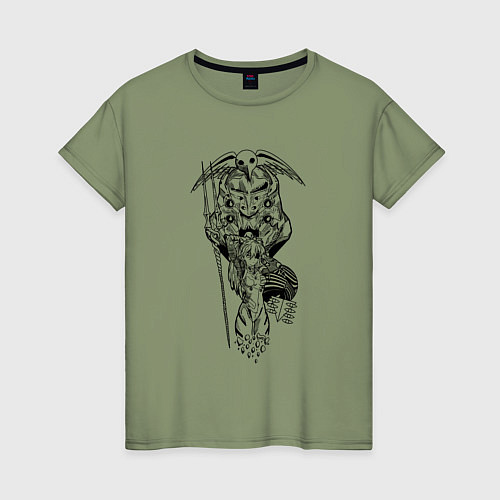 Женская футболка Аска и Ева 2 0 / Авокадо – фото 1