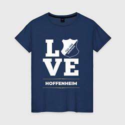 Футболка хлопковая женская Hoffenheim Love Classic, цвет: тёмно-синий