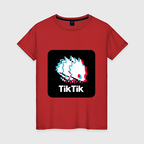 Женская футболка TikTik Hollow Knight / Красный – фото 1
