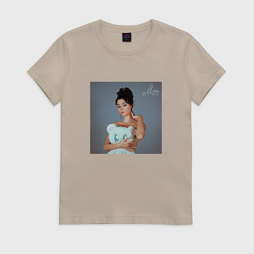 Женская футболка ДОРА MISS / Миндальный – фото 1