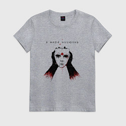 Футболка хлопковая женская Terratomorf - В Мире Иллюзий 3, цвет: меланж