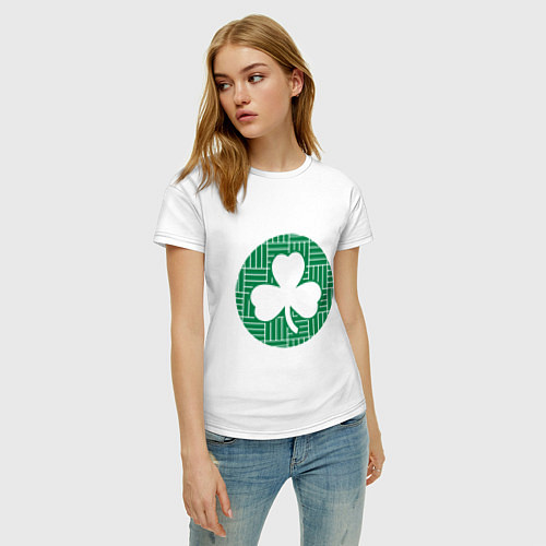 Женская футболка Green Celtics / Белый – фото 3