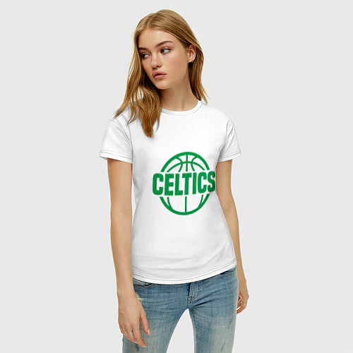 Женская футболка Celtics Baller / Белый – фото 3