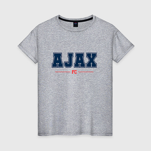 Женская футболка Ajax FC Classic / Меланж – фото 1