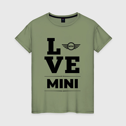 Женская футболка Mini Love Classic / Авокадо – фото 1