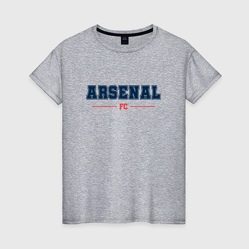 Женская футболка Arsenal FC Classic / Меланж – фото 1