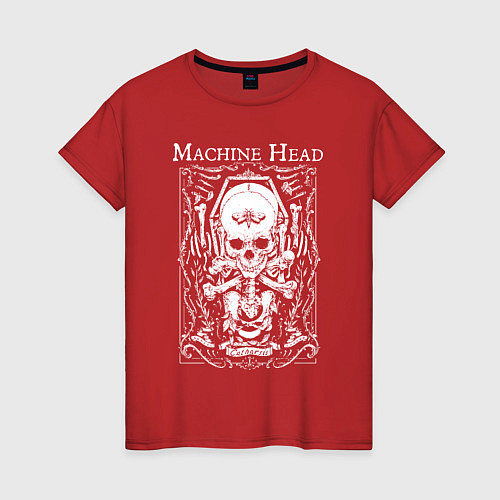 Женская футболка Machine Head Catharsis Groove metal / Красный – фото 1