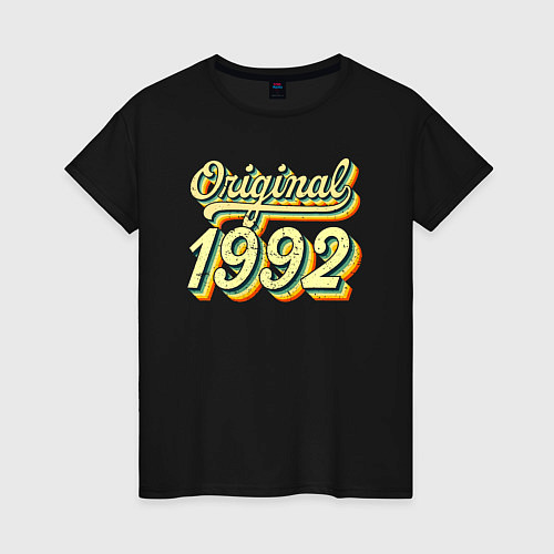 Женская футболка Оригинал 1992 / Черный – фото 1