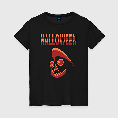 Женская футболка Ночь вампиров halloweeen / Черный – фото 1