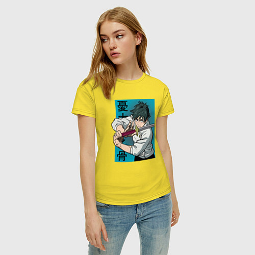 Женская футболка Маг Юта / Желтый – фото 3
