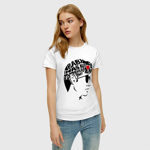 Женская футболка Arctic Monkeys Love / Белый – фото 3
