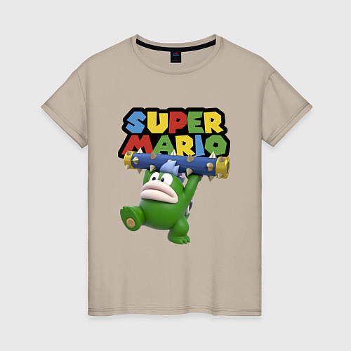 Женская футболка Super Mario - Spike - Character / Миндальный – фото 1