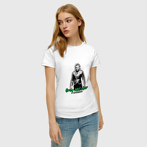 Женская футболка Greg McConor / Белый – фото 3