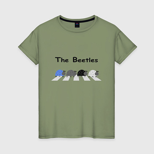 Женская футболка The Beetles / Авокадо – фото 1