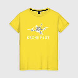 Женская футболка Drones pilot