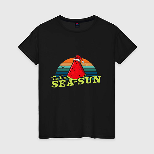 Женская футболка Sea-sun / Черный – фото 1