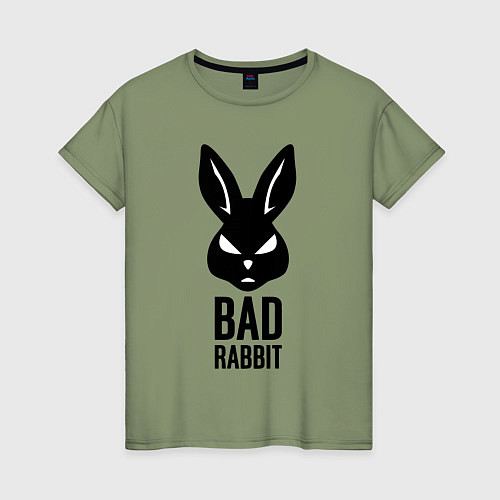Женская футболка Bad rabbit / Авокадо – фото 1