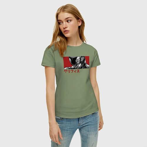 Женская футболка Гриффит Фемто / Авокадо – фото 3