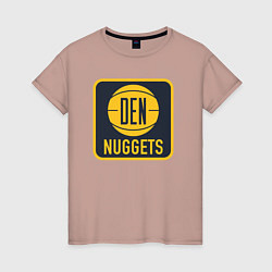 Женская футболка Den Nuggets