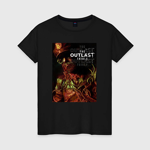 Женская футболка The Outlast Trials Лиланд Койл / Черный – фото 1