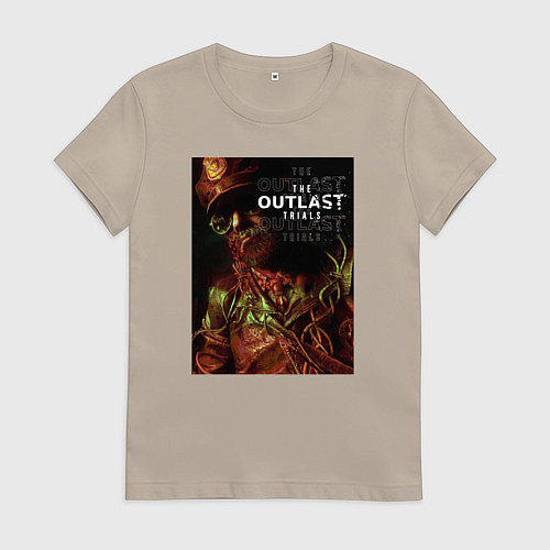 Женская футболка The Outlast Trials Лиланд Койл / Миндальный – фото 1