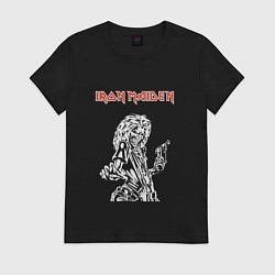 Футболка хлопковая женская Iron Maiden: Killers, цвет: черный